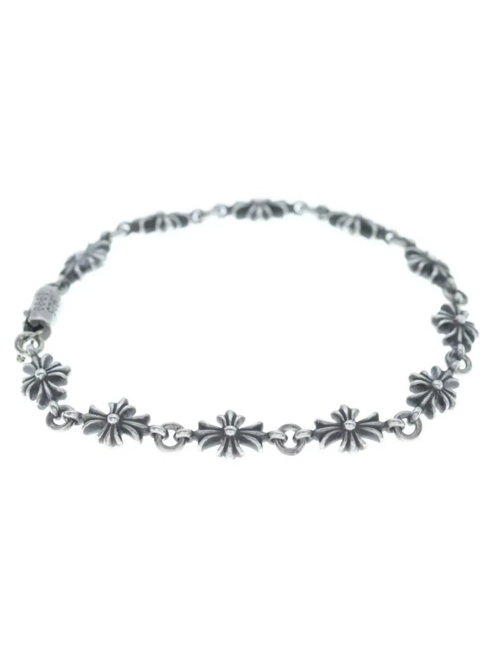 Chrome Hearts Tny CH Pls Tiny CH Plus Bracelet Silver